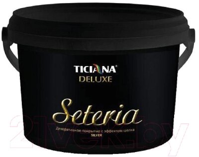 Защитно-декоративный состав Ticiana Deluxe Seteria от компании Бесплатная доставка по Беларуси - фото 1