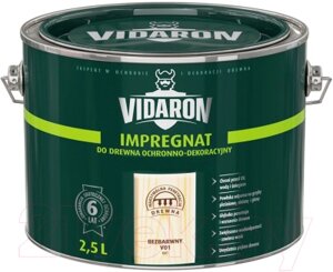 Защитно-декоративный состав Vidaron Impregnant V01 Бесцветный