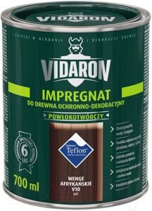 Защитно-декоративный состав Vidaron Impregnant V10 Африканское венге