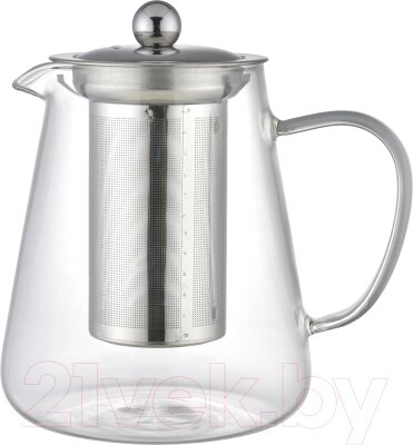 Заварочный чайник Makkua Teapot Silverware TSS900 от компании Бесплатная доставка по Беларуси - фото 1