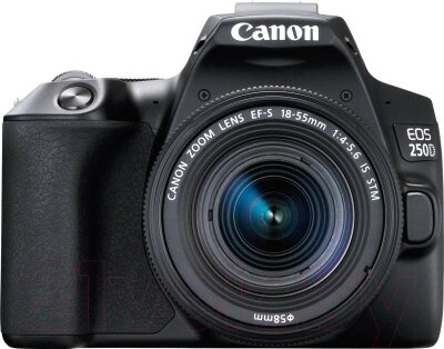 Зеркальный фотоаппарат Canon EOS 250D Kit EF-S 18-55mm IS STM / 3454C002 от компании Бесплатная доставка по Беларуси - фото 1