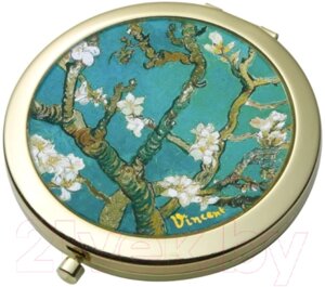 Зеркало карманное Goebel Artis Orbis Vincent van Gogh Цветущие ветки миндаля /67-060-45-1