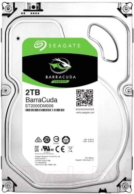 Жесткий диск Seagate BarraCuda 2TB (ST2000DM008) от компании Бесплатная доставка по Беларуси - фото 1