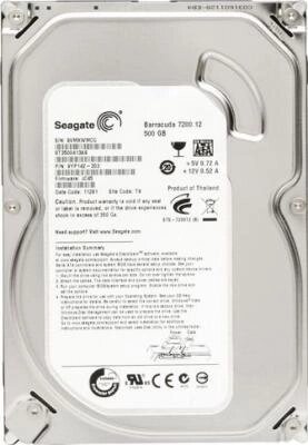 Жесткий диск Seagate Barracuda 7200.12 500GB (ST500DM002) от компании Бесплатная доставка по Беларуси - фото 1