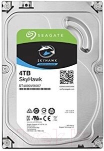 Жесткий диск Seagate Skyhawk 4TB (ST4000VX005) от компании Бесплатная доставка по Беларуси - фото 1
