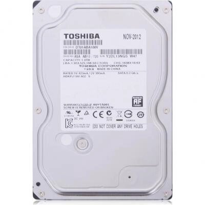 Жесткий диск Toshiba DT01ABA V 1TB (DT01ABA100V) от компании Бесплатная доставка по Беларуси - фото 1