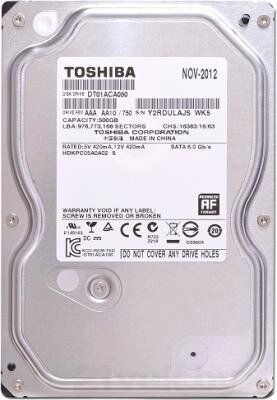 Жесткий диск Toshiba DT01ACA 500GB (DT01ACA050) от компании Бесплатная доставка по Беларуси - фото 1