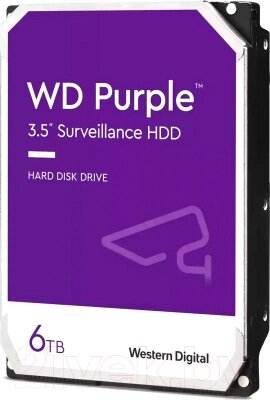 Жесткий диск Western Digital 6TB (WD64PURZ) от компании Бесплатная доставка по Беларуси - фото 1