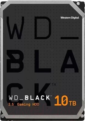 Жесткий диск Western Digital Black 10TB (WD101FZBX) от компании Бесплатная доставка по Беларуси - фото 1