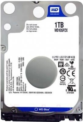 Жесткий диск Western Digital Blue 1TB (WD10SPZX) от компании Бесплатная доставка по Беларуси - фото 1