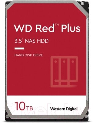 Жесткий диск Western Digital Red Plus 10TB (WD101EFBX) от компании Бесплатная доставка по Беларуси - фото 1