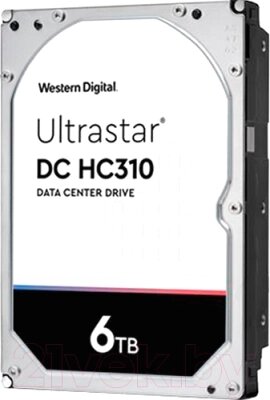 Жесткий диск Western Digital Ultrastar DC HC310 6TB (HUS726T6TAL5204) от компании Бесплатная доставка по Беларуси - фото 1