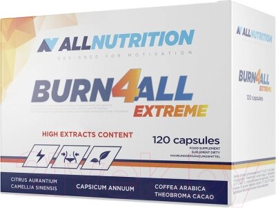 Жиросжигатель Allnutrition Burn 4 All Extreme от компании Бесплатная доставка по Беларуси - фото 1