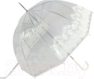 Зонт-трость Guy De Jean 1215-LM Frivole Tulle Bianco Long от компании Бесплатная доставка по Беларуси - фото 1
