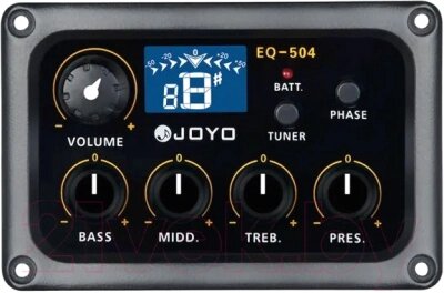 Звукосниматель гитарный Joyo EQ-504-C от компании Бесплатная доставка по Беларуси - фото 1