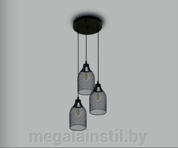 Светильник подвесной LPL103/3К от компании ЧТПУП «МегаЛайнСтиль» - фото 1