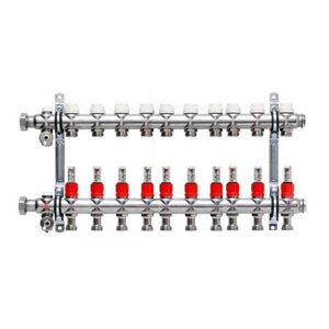 Коллектор для теплого пола Komfort 1"11 вых. SFVT01101000 Kermi