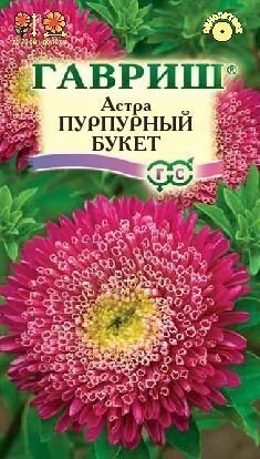 Астра Букет роскошный  Пурпурный, 0,5г Г. от компании Садовник - все для сада и огорода - фото 1