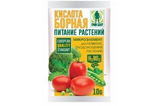 Борная кислота, 10 гр (производитель может отличаться)