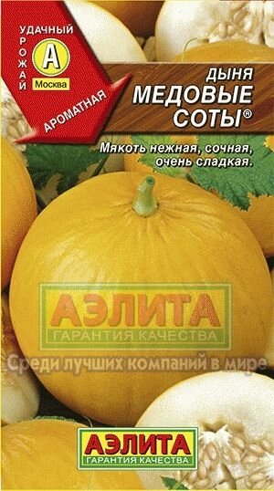 Дыня Медовые соты 1г. на скидке срок годности до 12,24г от компании Садовник - все для сада и огорода - фото 1