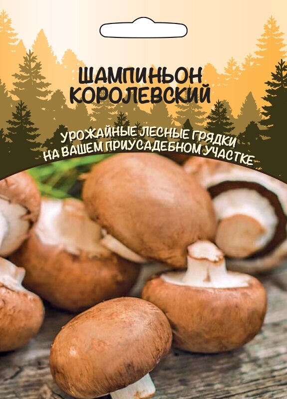 Грибы ШАМПИНЬОН КОРОЛЕВСКИЙ (УД)30мл от компании Садовник - все для сада и огорода - фото 1