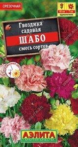 Гвоздика садовая Шабо, смесь сортов НОВИНКА 0,05гр