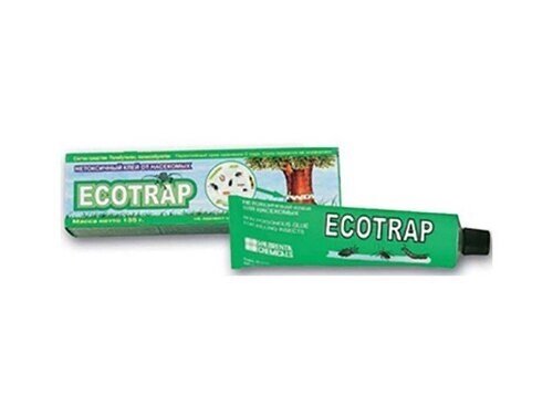 Клей для отлова насекомых ECOTRAP туба 135 г от компании Садовник - все для сада и огорода - фото 1