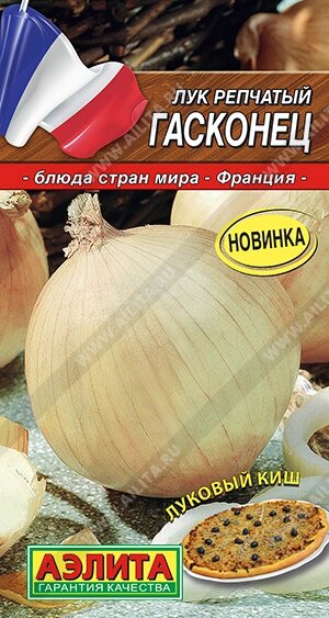 Лук Гасконец Аэлита 0,2гр от компании Садовник - все для сада и огорода. Семена почтой по всей РБ - фото 1