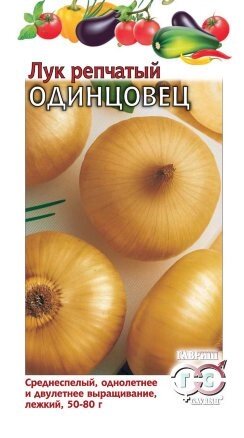 Лук репчатый Одинцовец, 1,0г, Гавриш, Овощная коллекцияна скидке срок годности до 12,24г от компании Садовник - все для сада и огорода - фото 1