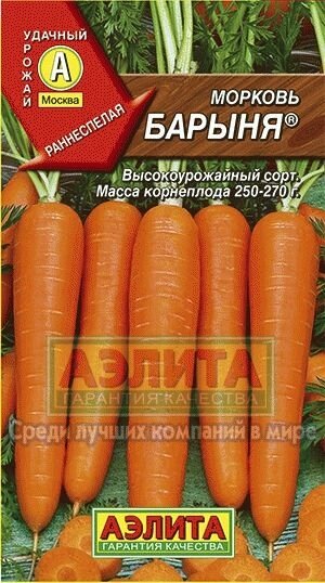 Морковь Барыня драже 300шт АЭЛИТА от компании Садовник - все для сада и огорода - фото 1
