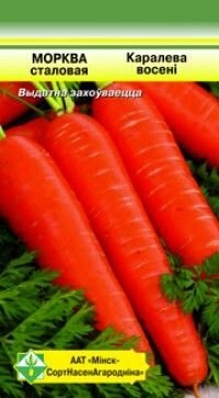 Морковь Королева осени столовая 2 гр от компании Садовник - все для сада и огорода - фото 1