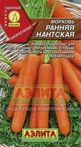 Морковь нантская 4 2 г. лидер аэлита