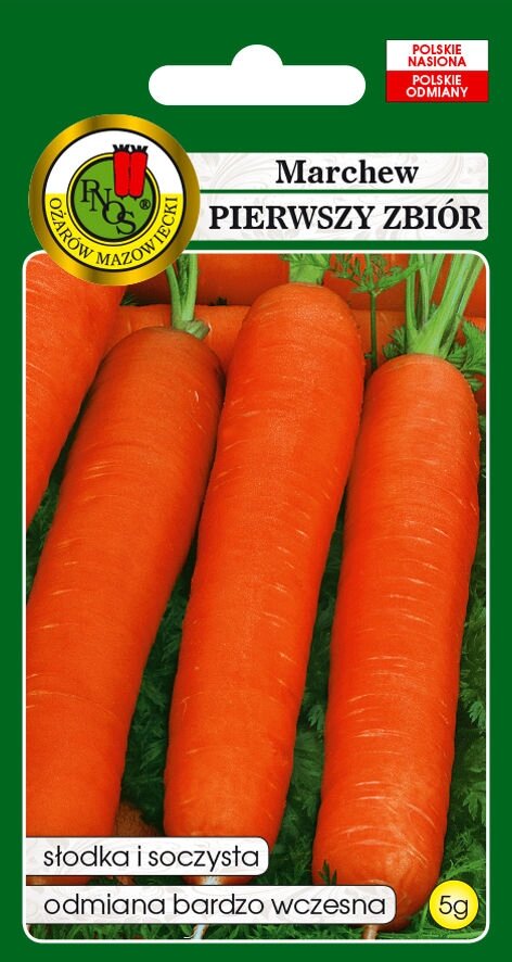 Морковь Первый Сбор 5 г Польша от компании Садовник - все для сада и огорода - фото 1