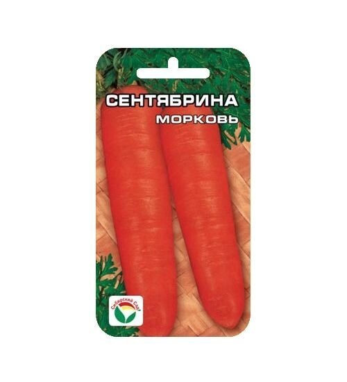 Морковь Сентябрина 2 гр от компании Садовник - все для сада и огорода - фото 1