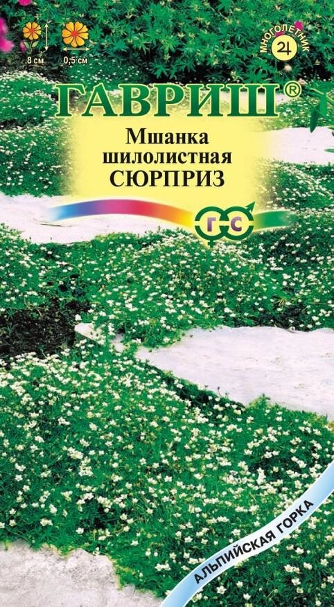 Мшанка шилолистная Сюрприз, 0,02г от компании Садовник - все для сада и огорода. Семена почтой по всей РБ - фото 1