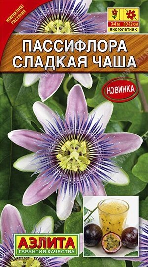 Пассифлора Сладкая чаша 4шт. от компании Садовник - все для сада и огорода. Семена почтой по всей РБ - фото 1