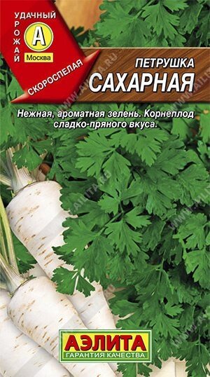 Петрушка корневая Сахарная 2г. (А)лидер от компании Садовник - все для сада и огорода. Семена почтой по всей РБ - фото 1