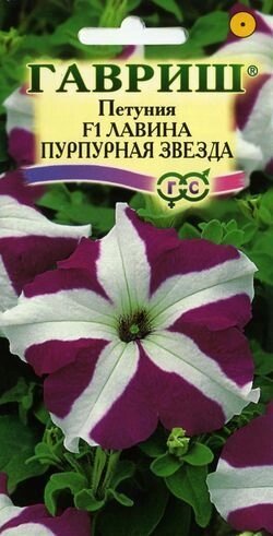 Петуния Лавина Пурпурная Звезда F1 амп.10 шт (Г) от компании Садовник - все для сада и огорода - фото 1