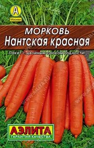 Морковь Нантская красная лидер 2г. АЭЛИТА