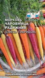 Морковь Чаровница Радужная 0,1 гр ! НОВИНКА ! седек
