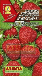 Земляника Алый огонек 10шт F1 А на скидке срок годности до 12,24г