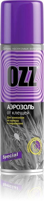Аэрозоль OZZ репелентно-акарицидное от клещей, 150 мл ( special на одежду и снаряжение) - Могилёв