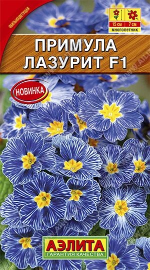 Примула Лазурит F1 НОВИНКА от компании Садовник - все для сада и огорода. Семена почтой по всей РБ - фото 1