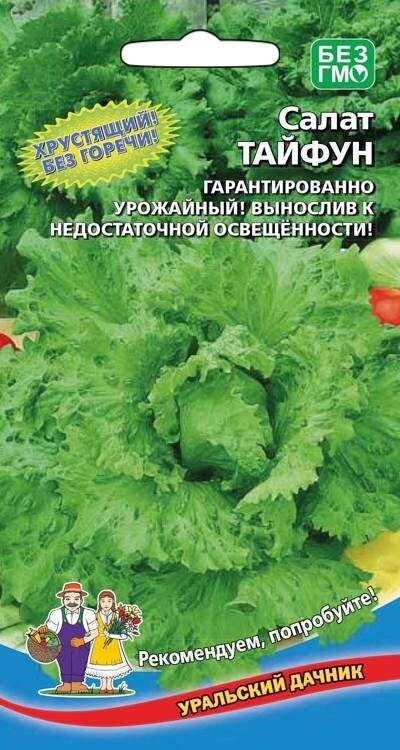 Салат ТАЙФУН 0,25гр (УД) от компании Садовник - все для сада и огорода - фото 1