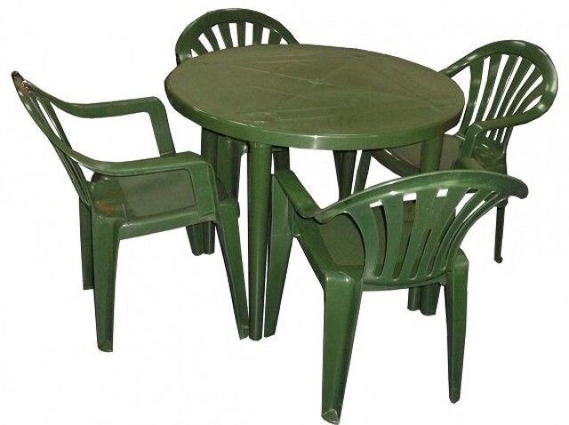 Стол со стульями от компании Садовник - все для сада и огорода - фото 1