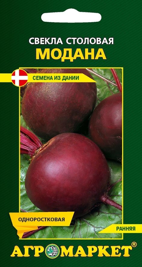 Свекла Модана 2 г. от компании Садовник - все для сада и огорода. Семена почтой по всей РБ - фото 1