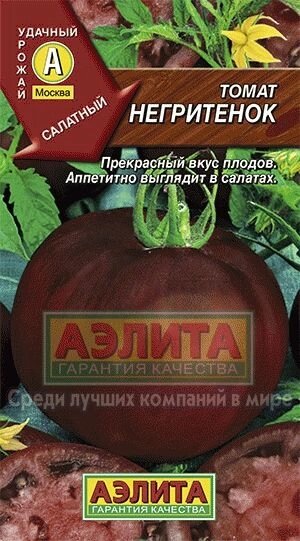 Томат Негритенок 20шт  АЭЛИТА от компании Садовник - все для сада и огорода. Семена почтой по всей РБ - фото 1