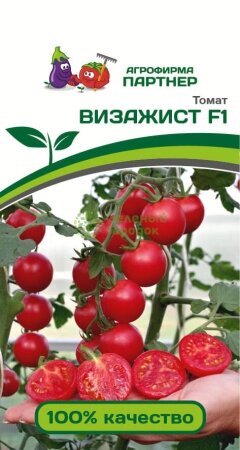 Томат ВИЗАЖИСТ F1 2-ной пак. 5шт от компании Садовник - все для сада и огорода - фото 1