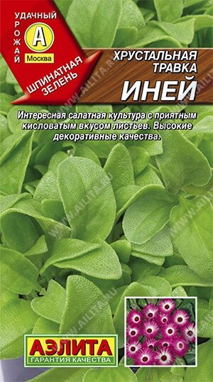 Травка Хрустальная иней НОВИНКА 0,02гр от компании Садовник - все для сада и огорода - фото 1