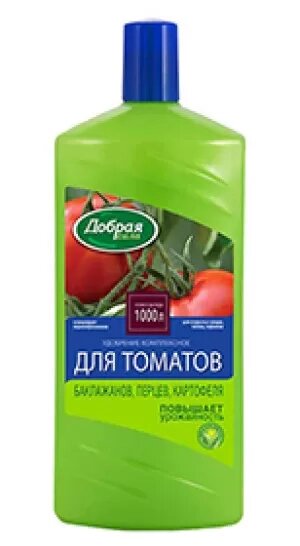 Удобрение Добрая сила для томат, бакл, перц 1л от компании Садовник - все для сада и огорода - фото 1